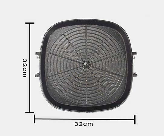 Korean Square Plate 04