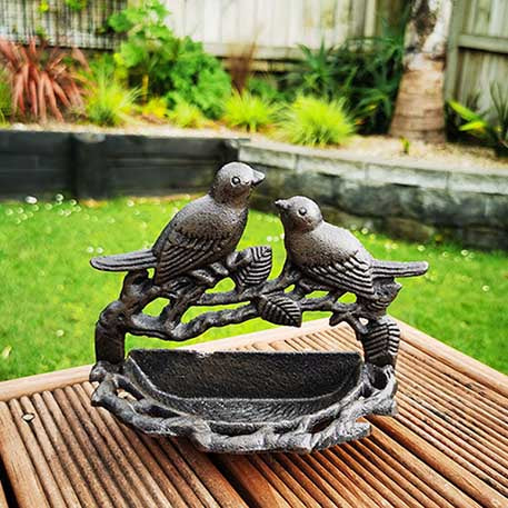 Bird Bath Feeder Vintage Outdoor Stand Bowl 2 website