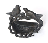 Bird Bath Feeder Vintage Outdoor Stand Bowl 4