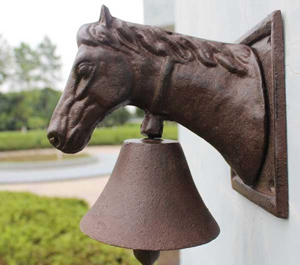 Brown Horse Head Bell 3
