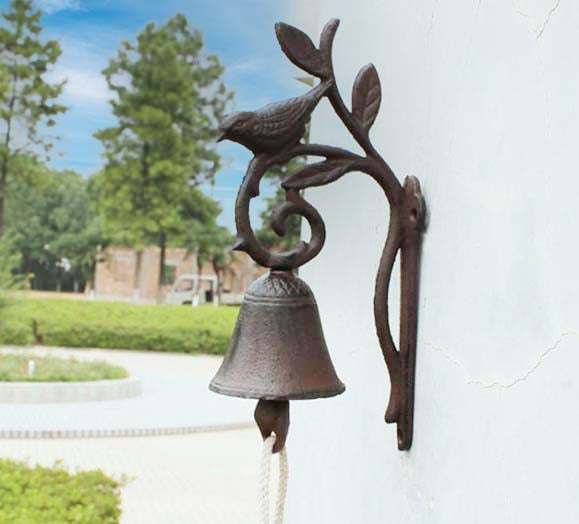 Bird On Leaf Bell 04