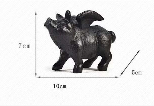 Cast Iron Flying Pig 2