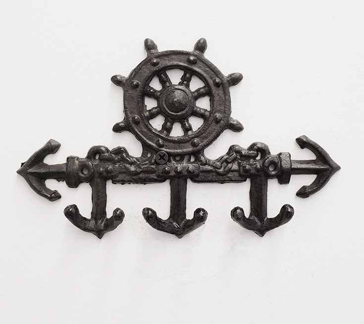 3 Anchors Hook Rack