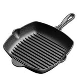 26cm Cast Iron Grill Pan 01