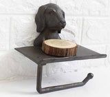 Dog Head Toilet Paper Roll Holder 2