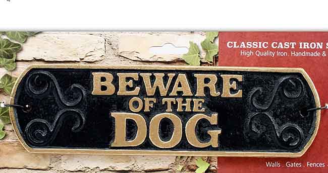 Y dog sign 01