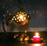 Cast Iron Fish Candle Holder 4