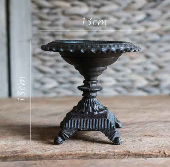 Cast Iron Candle Holder (Large) 1