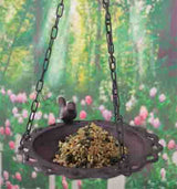 Hanging Bird Bath Wild Birds Feeder 2