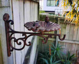 Rustic Brown Two Birds Bath Bracket 6