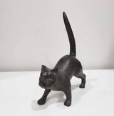 Cast Iron Cat Sculpture 2