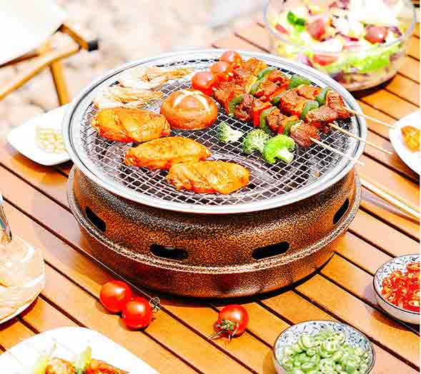Korean Grill Brown 03