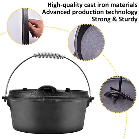Camp Pot Tripod Set 7